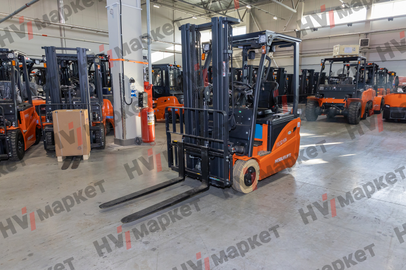 Электрический вилочный погрузчик FE3D16N Duplex mast (Свинц-кислот 455Ач, FFL, В-3000мм) HV Market