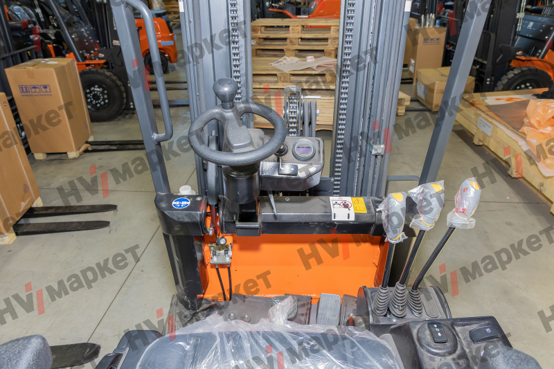 Электрический вилочный погрузчик FE3R12N Duplex mast (Свинц-кислот 420 Ач, FFL, В-3000мм)   HV Market