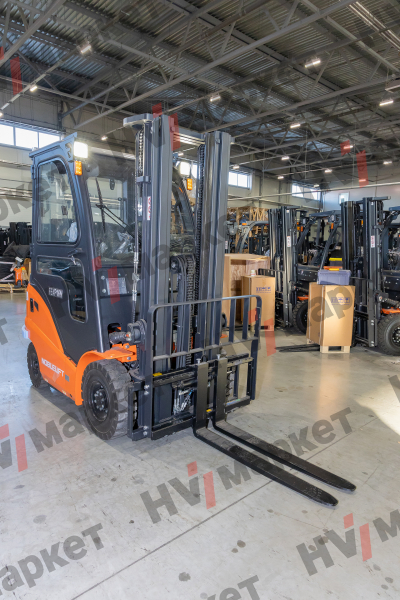 Электрический вилочный погрузчик FE4P16N Duplex mast (Свинц-кислот 400Ач, В-3000мм) HV Market