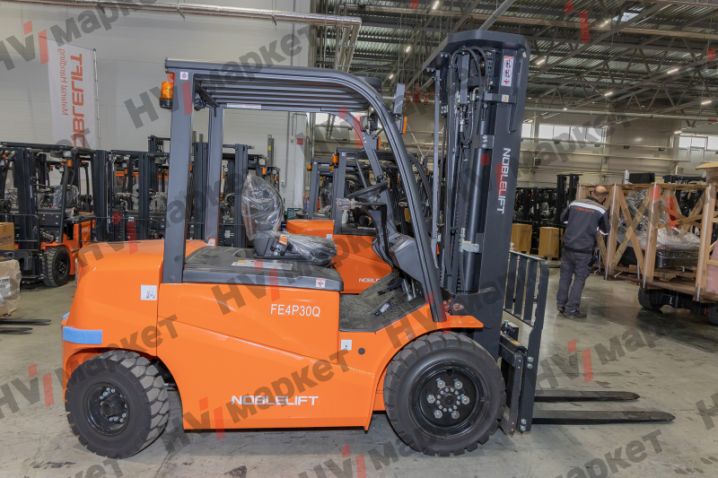 Электрический вилочный погрузчик FE4P30Q Duplex mast (Свинц-кислот 400Ач, В-3000мм)