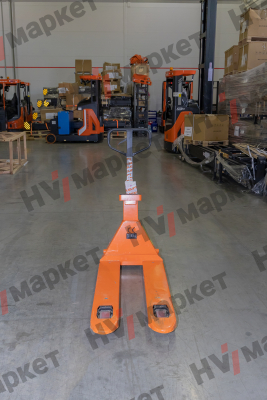 Гидравлическая тележка (рохля) HPT20S с весами