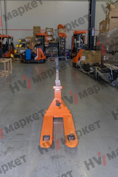 Гидравлическая тележка (рохля) HPT20S с весами