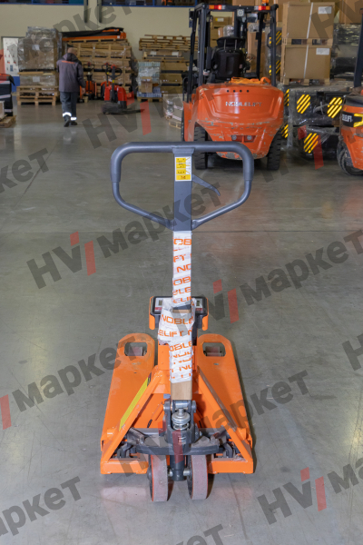 Гидравлическая тележка (рохля) HPT20S с весами