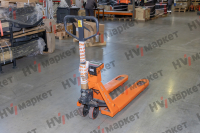 Гидравлическая тележка (рохля) HPT20S с весами HV Market