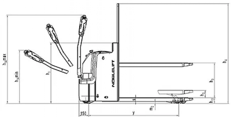 Тележка самоходная PT 20I-2
