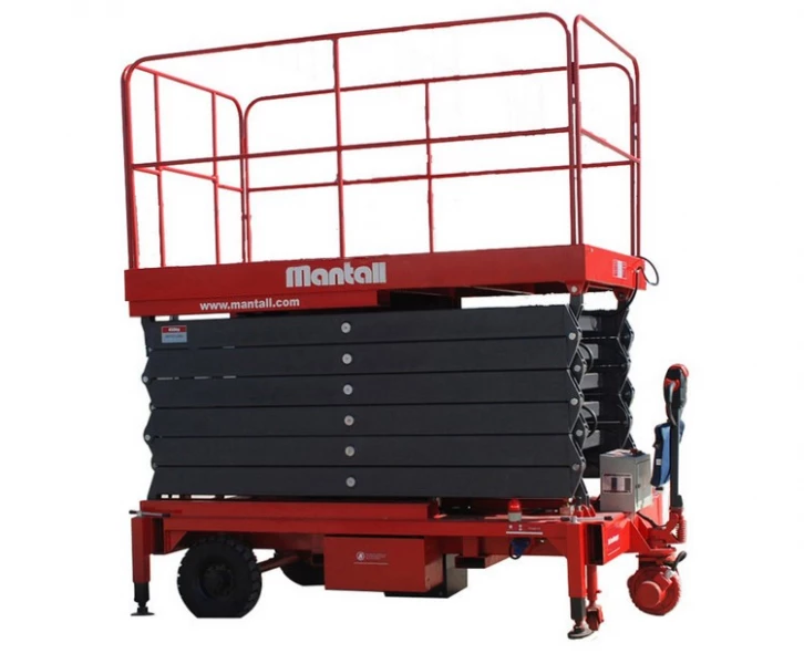 Полусамоходный подъемник Mantall XE-A110H